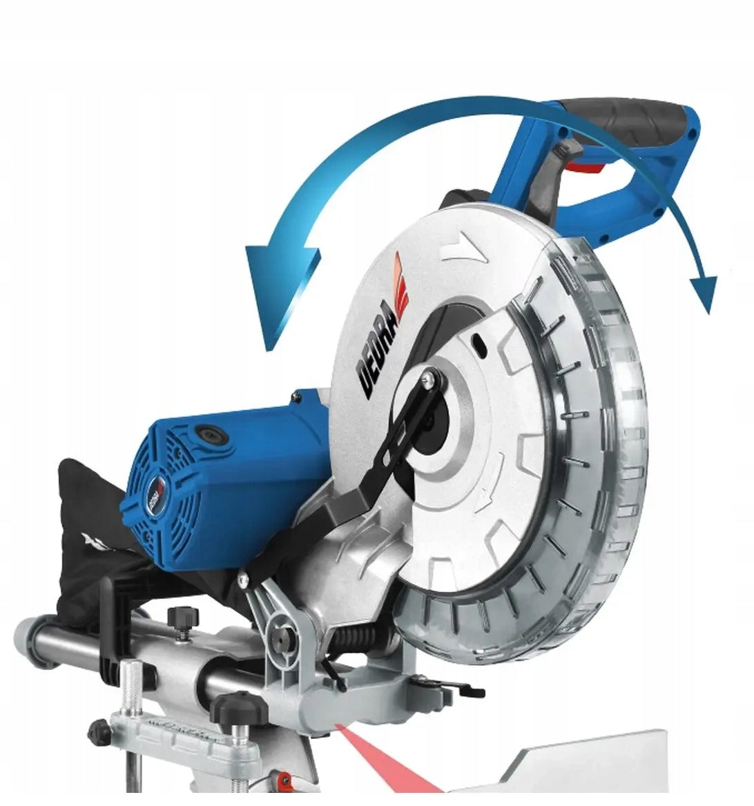 BEVEL SAW 305MM 2.0KW WITH FEED DED7772 DEDRA Disc diameter 305 mm