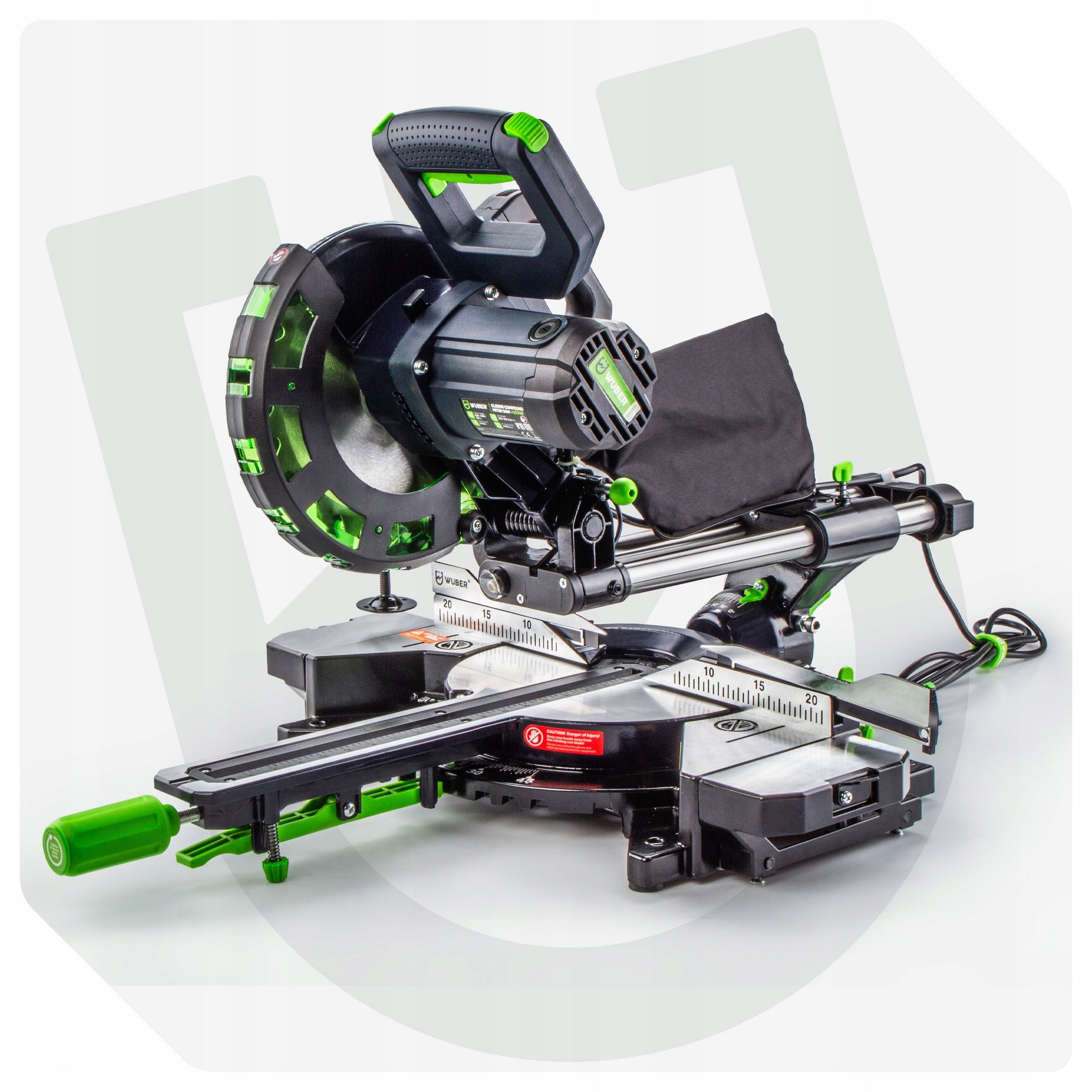 BEVEL SAW WITH FEED SLASH FOR WOOD 1700W + LASER + DISC 210MM 24T Disc diameter 210 mm