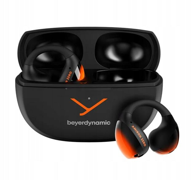 BEYERDYNAMIC Amiron Zero Black and Orange Wireless Open Headphones