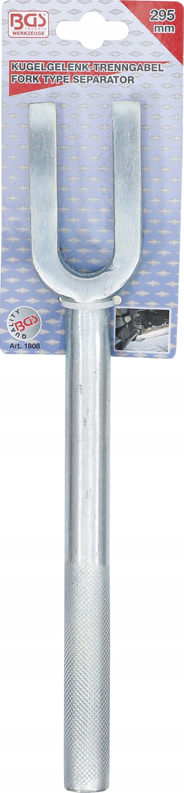 BGS 1808, Přípravek na kulové čepy, 295 mm, vidlice 23 mm Manufacturer code BGS1808