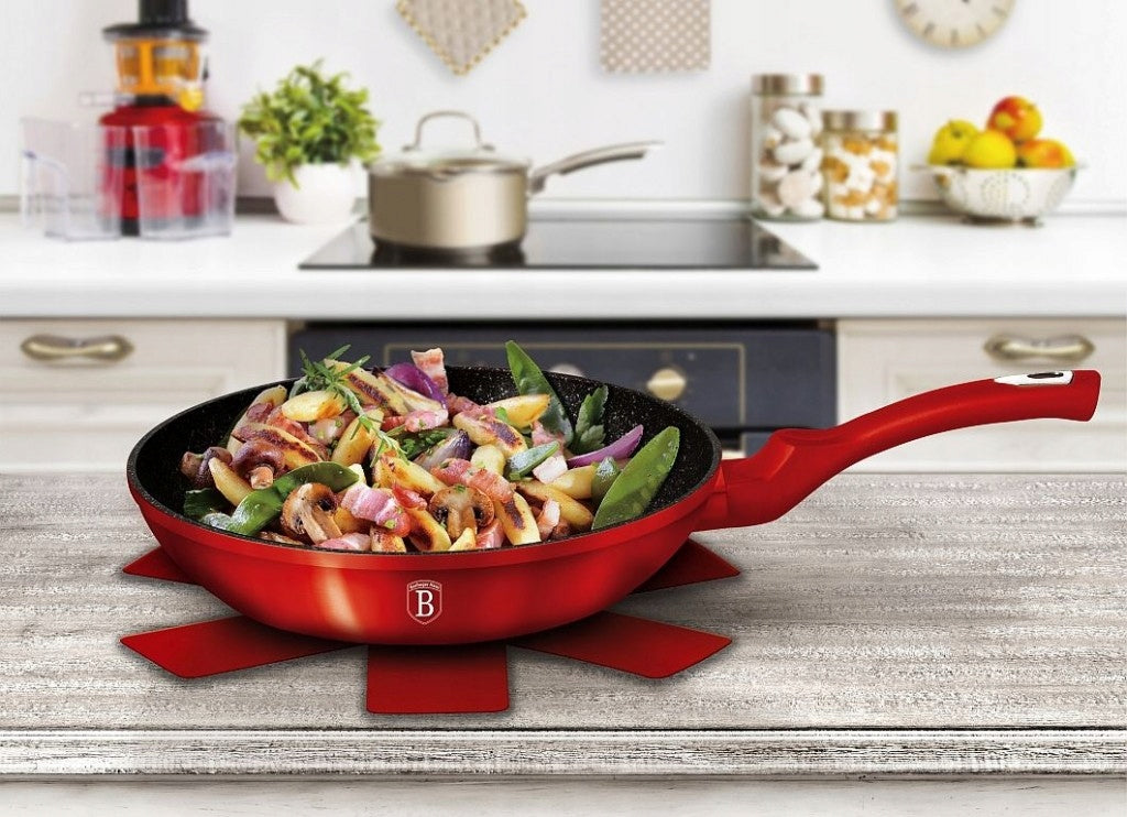 BH-1222N - Set of pots 10 el. Berlinger Haus Burgundy Line Brand Berlinger Haus