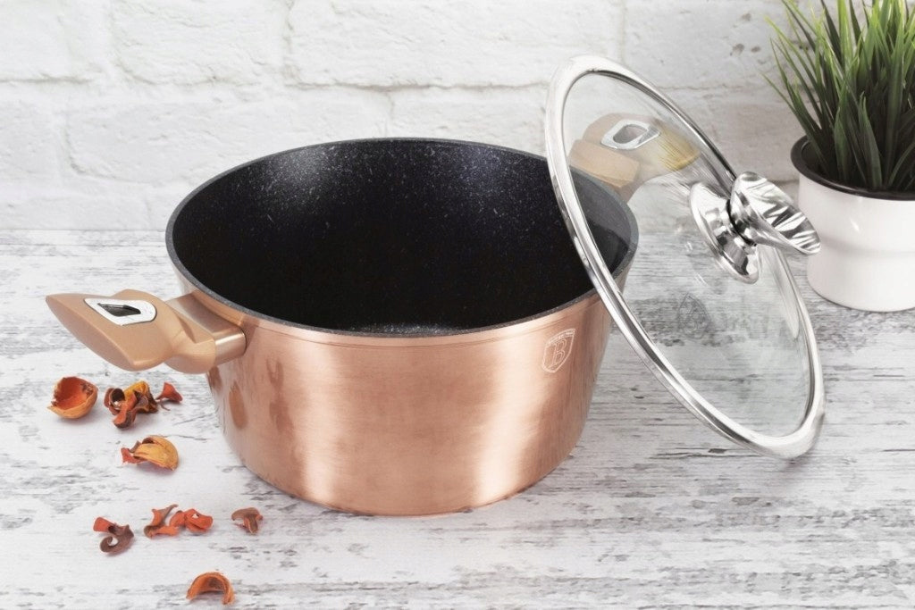 BH-6142 - Set of pots 10 el. BERLINGER HAUS Rose Gold Collection Line BH-6142