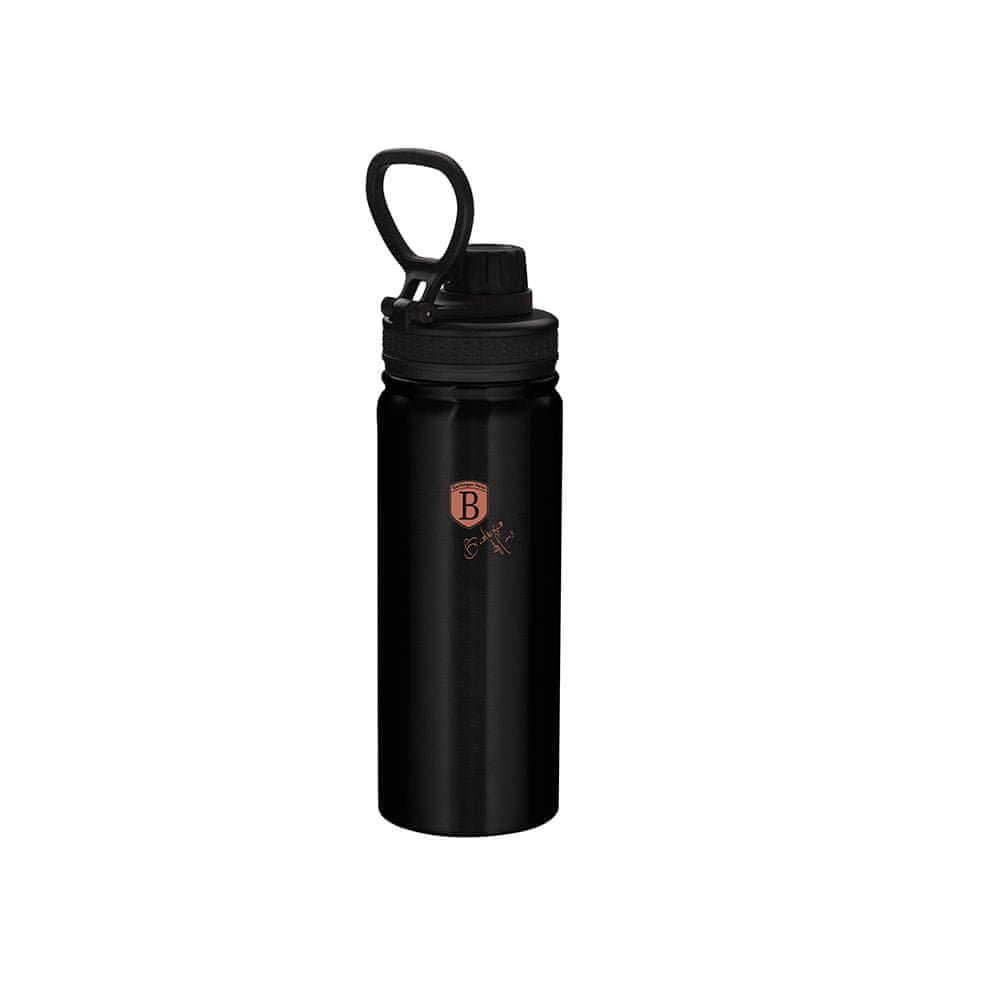 BH-7758 - Water Bottle 540 ml Berlinger Haus Black Rose Collection