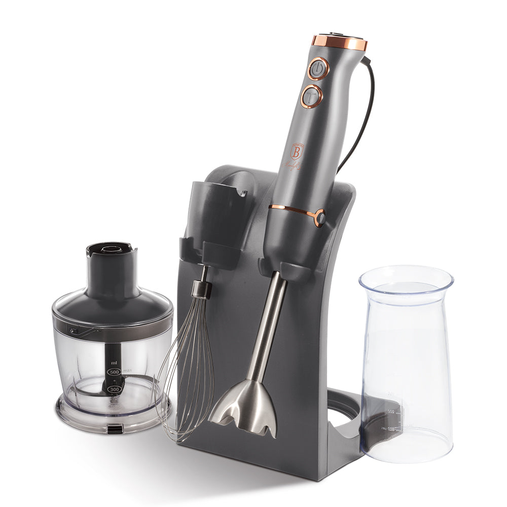 BH-9298 Set of 5 El. Hand Blender Berlinger Haus Moonlight Edition