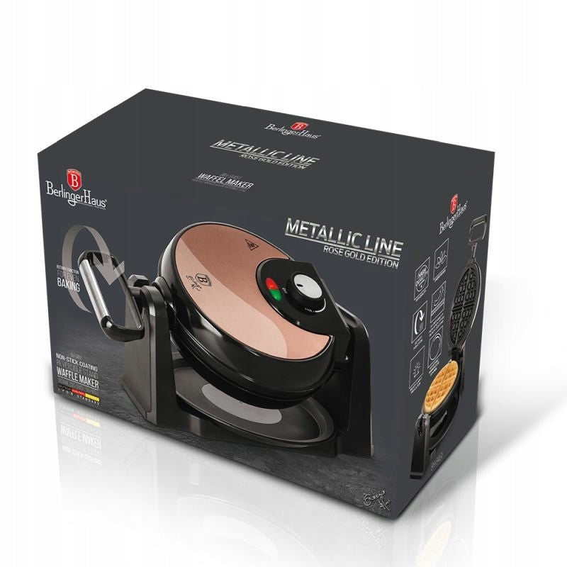 BH-9451 - Waffle Maker 1000W Berlinger Haus Rose Gold Collection Power rating 1000 W