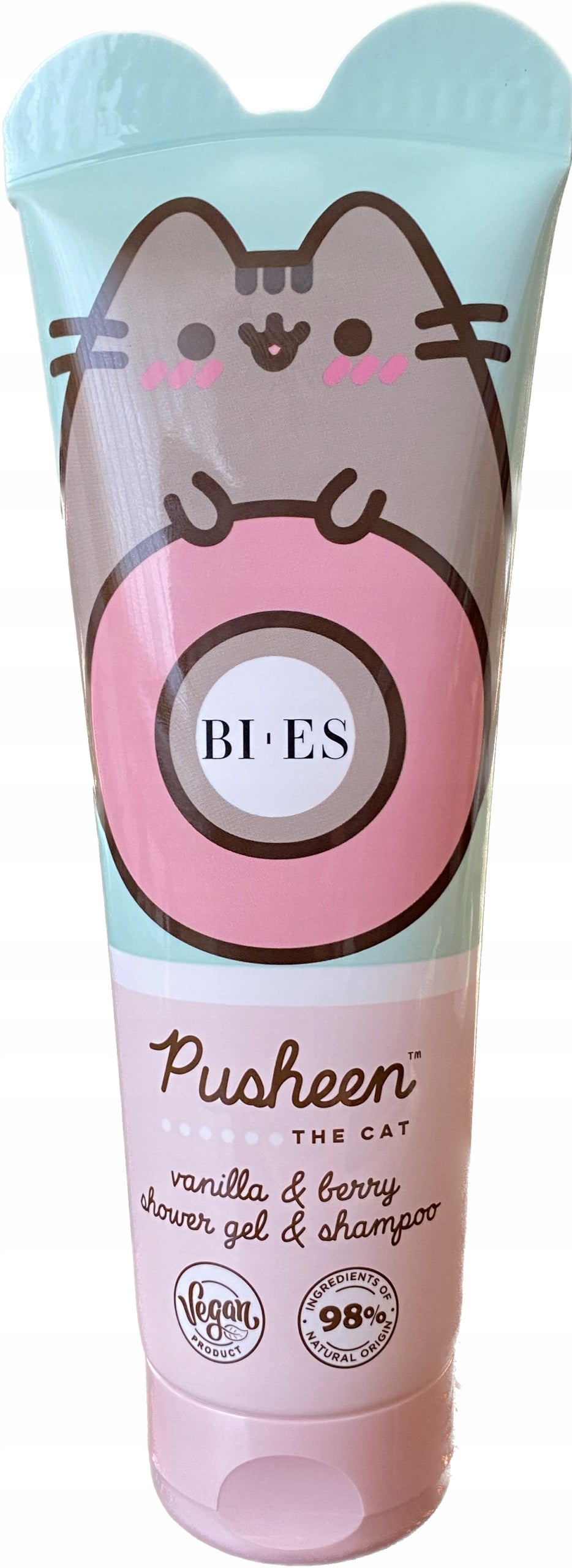 Duschgel mit Vanille- und Beerenduft Bies Pusheen, 400 ml 