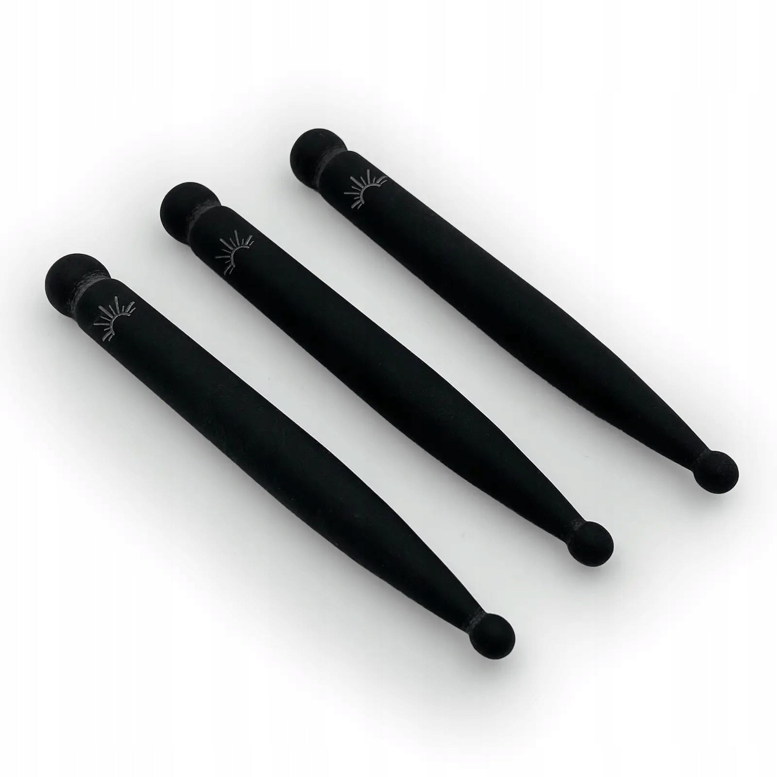 BIAN STONE PEN - ACUPRESSURE MASSAGER AND OSHIN - WSCHÓD - 12,5cm Color black