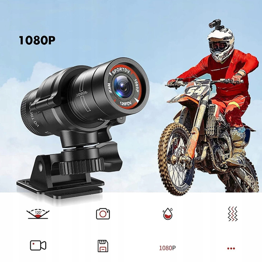 BICYCLE ACTION CAMERA SPORTS CAMERA 1080P HD WATERPROOF USB RECHARGEABLE BATTERY Brand no brand