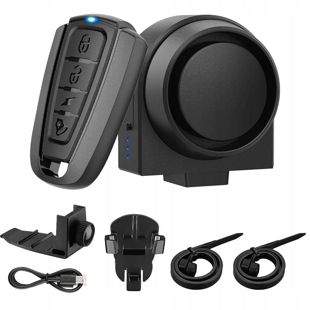 BICYCLE ALARM ANTI-THEFT VIBRATION MOTION SENSOR USB-C BATTERY Packaging status original