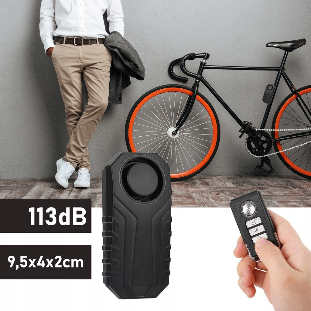 BICYCLE ALARM + REMOTE CONTROL LOCK FOR SCOOTER MOTORBIKE Brand Verk Group