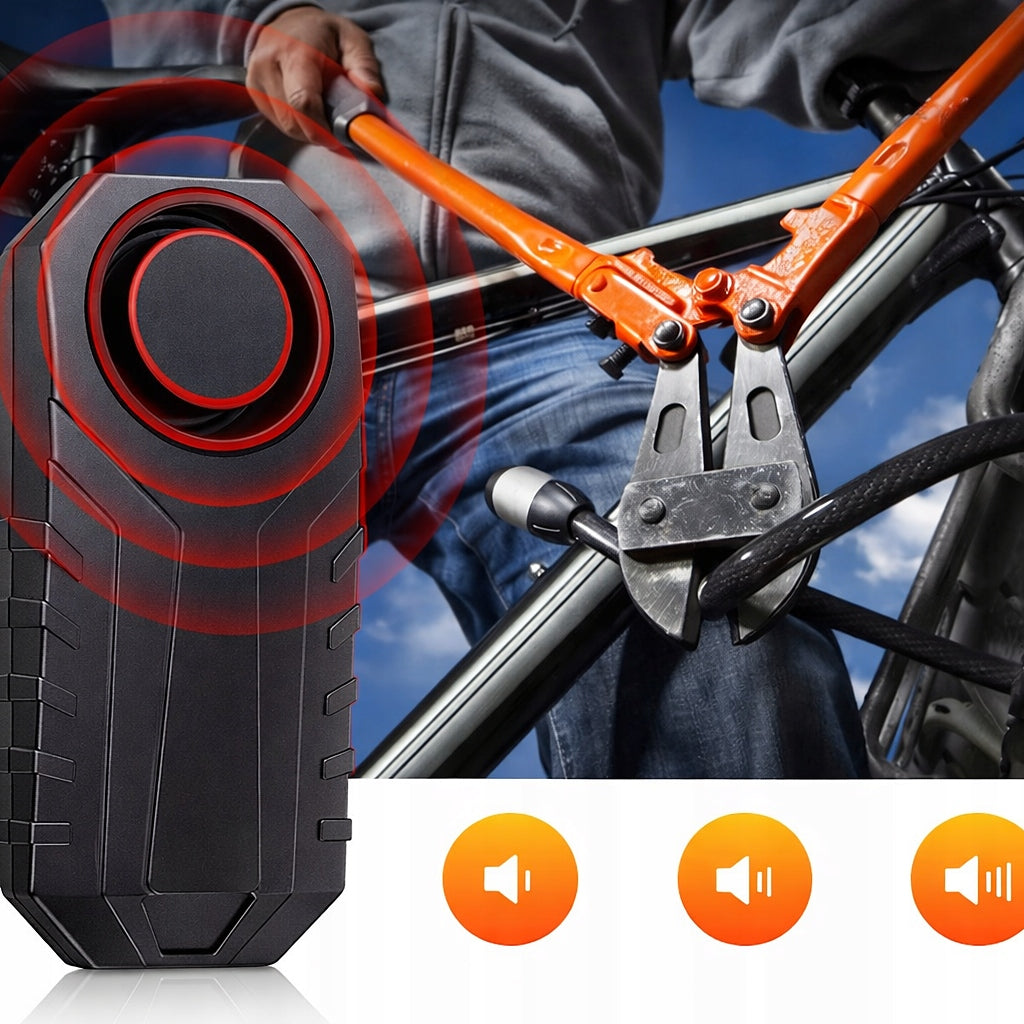 BICYCLE ALARM WIRELESS 113dB MOTION SENSOR remote control Manufacturer code 51661