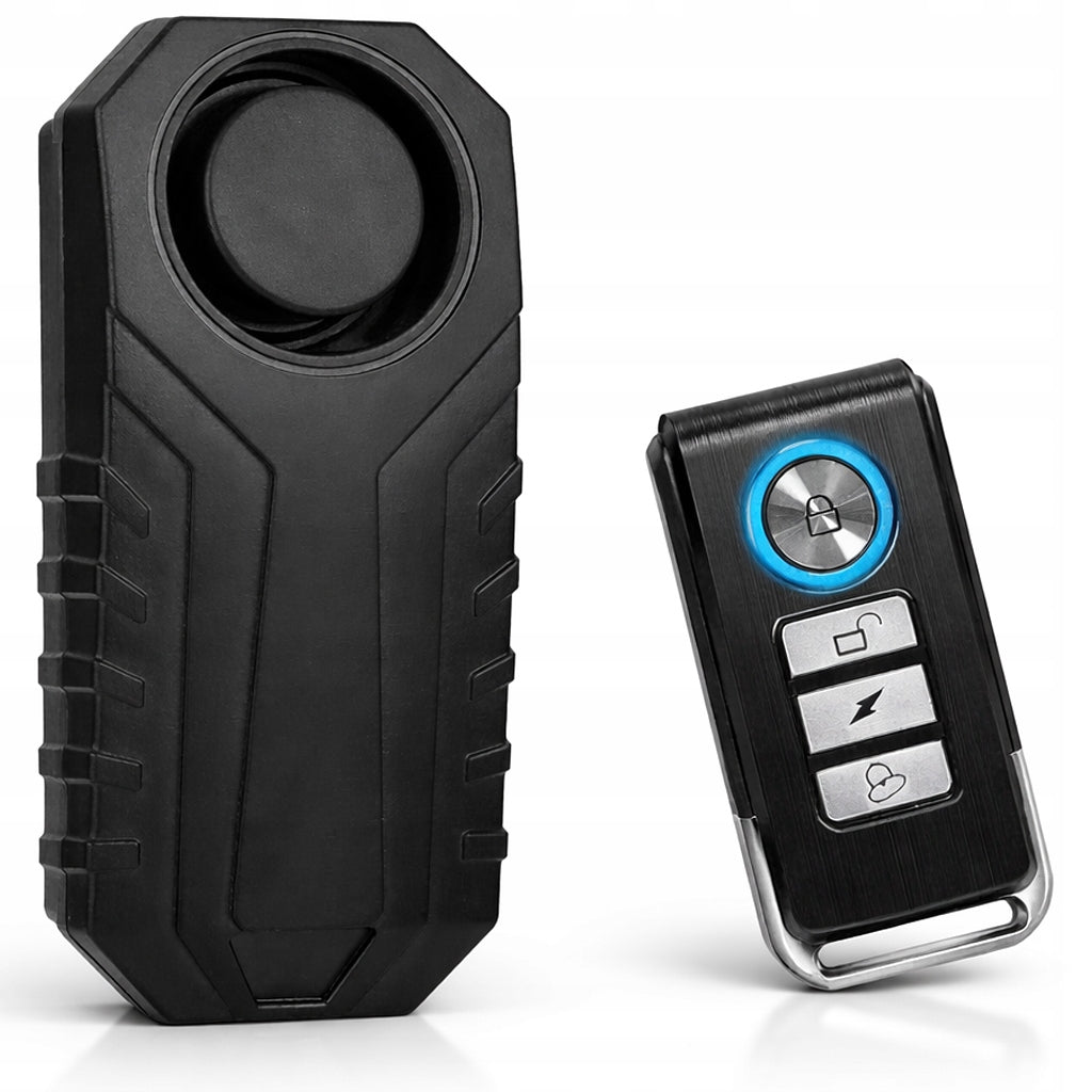 BICYCLE ALARM WIRELESS 113dB MOTION SENSOR remote control Model 51661