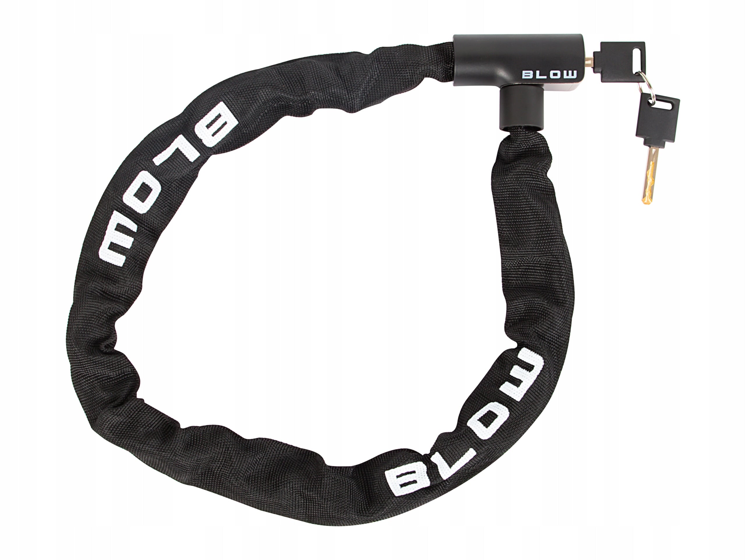 BICYCLE ANTI-THEFT CLASP 90cm 2 KEYS SECURITY LOCK Lock type key lock