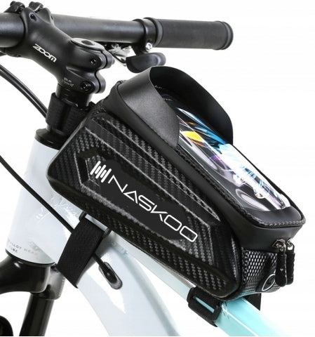 BICYCLE BAG BICYCLE POUCH MANAGER PHONE FRAME WATERPROOF WITH VELCRO