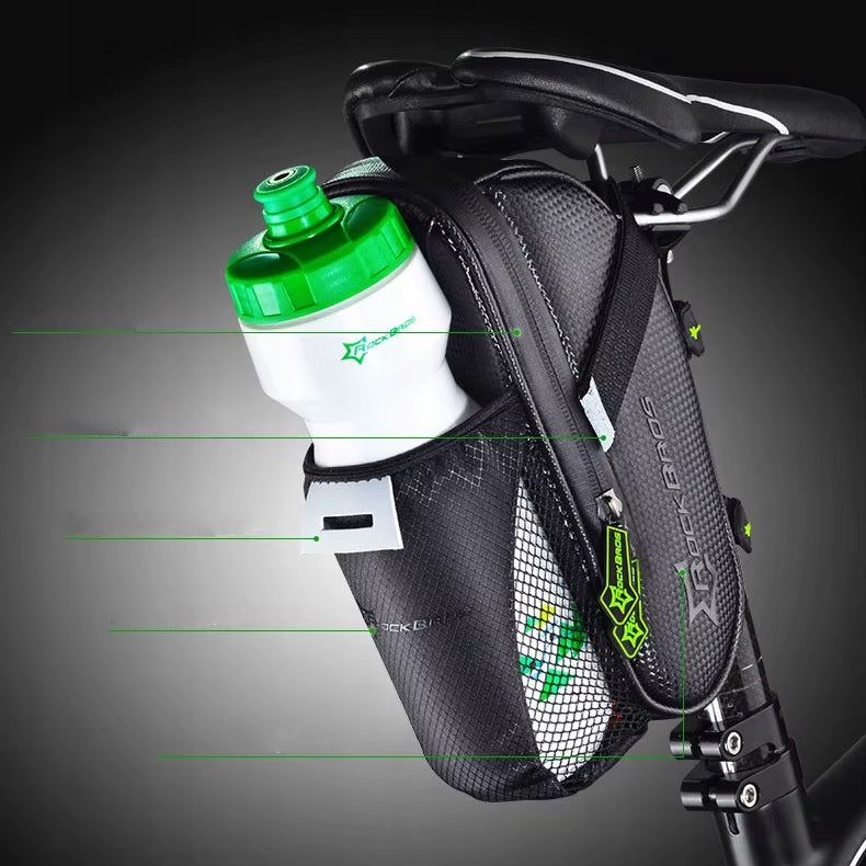 BICYCLE BAG BICYCLE POUCH UNDER SEAT WATER BOTTLE POCKET Brand Rockbros