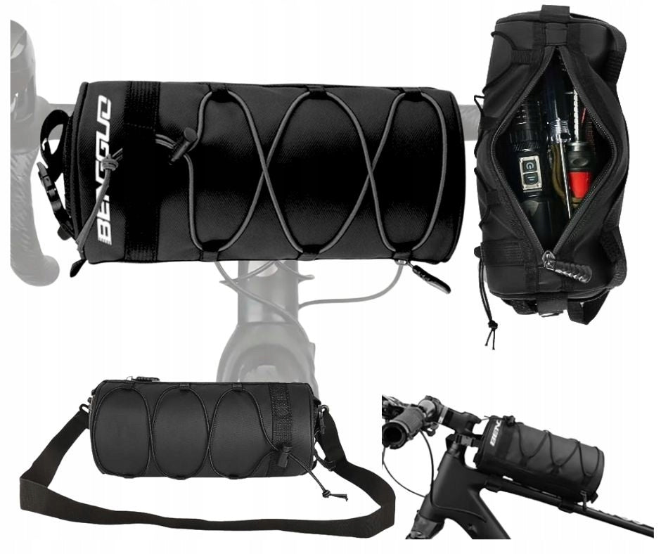 BICYCLE BAG BICYCLE POUCH UNIVERSAL SHOULDER HANDLEBAR FRAME 2,5L Packaging status original