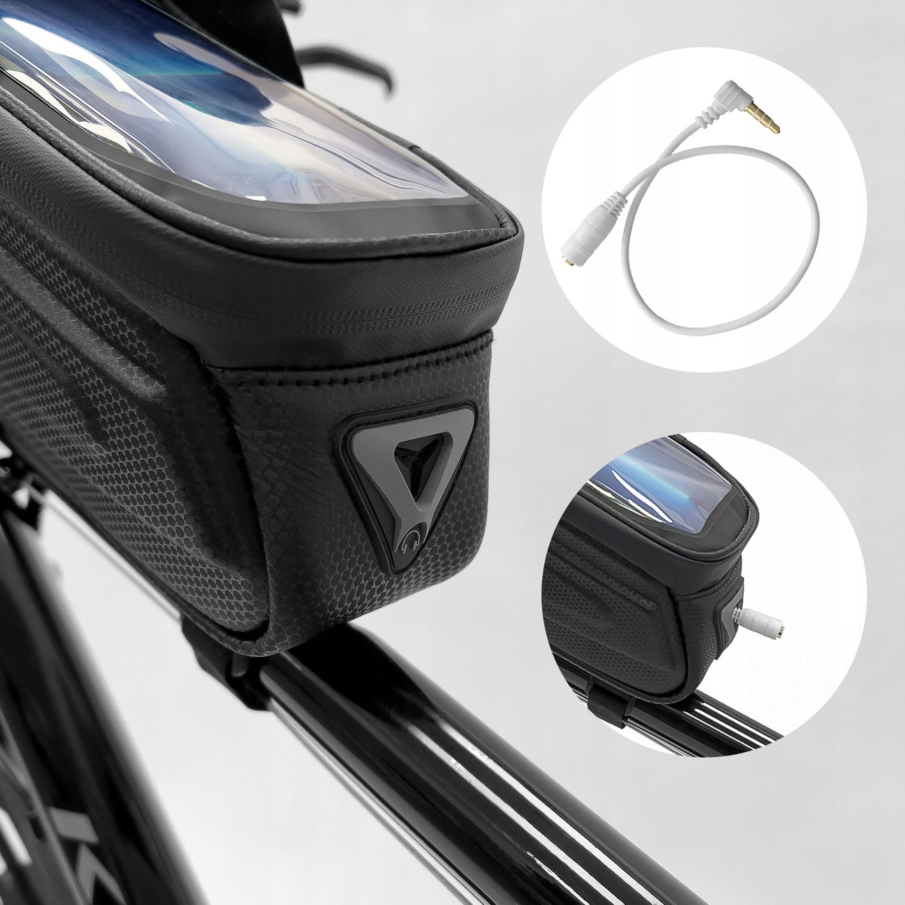 BICYCLE BAG FOR FRAME CASE FOR PHONE COVER BICYCLE POUCH Kind front