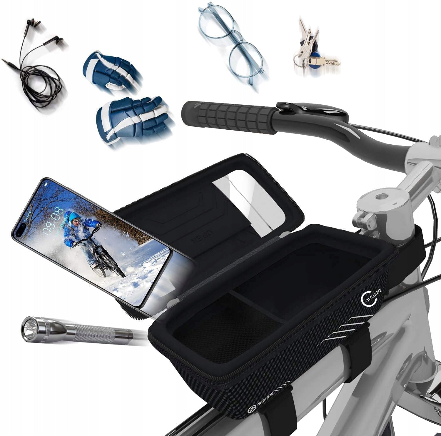 BICYCLE BAG POUCH PHONE HOLDER WATERPROOF Brand no brand