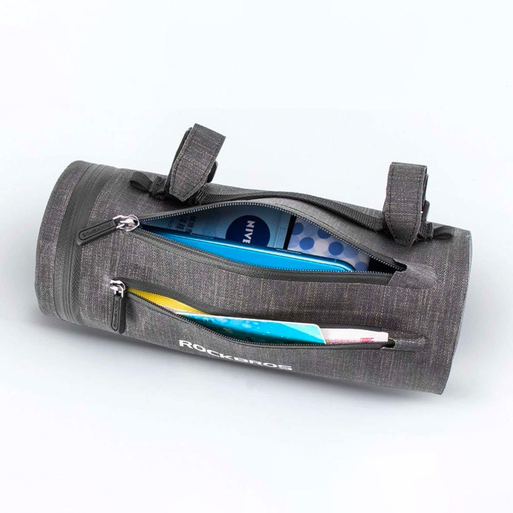 BICYCLE BAG ROCKBROS AS-051 WATERPROOF FOR HANDLEBAR 2L NYLON BLACK Brand Rockbros
