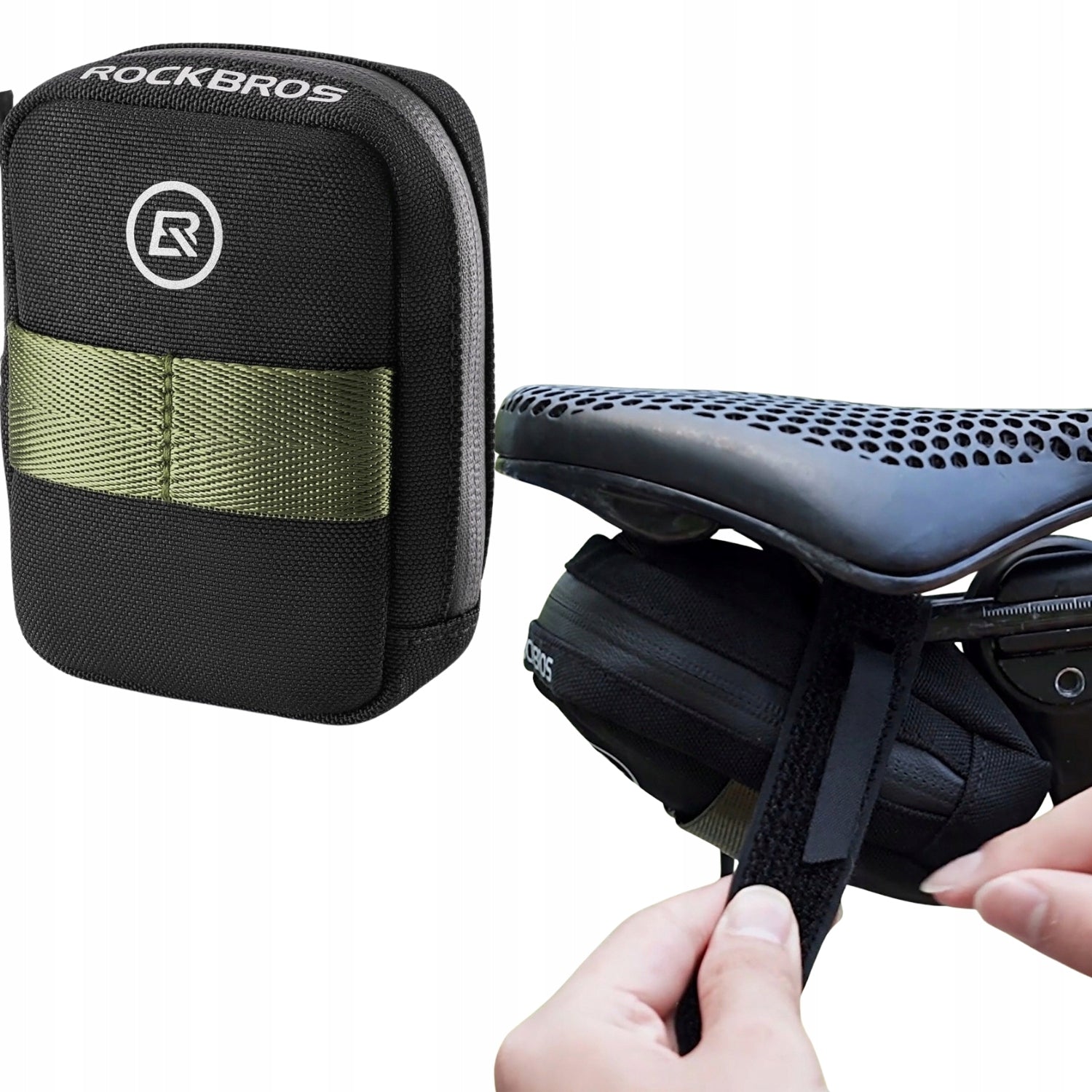 BICYCLE BAG SEAT POUCH MINI CARTRIDGE HOLDER CO2 0,35L ROCKBROS