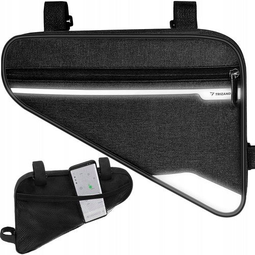 BICYCLE BAG UNDER THE FRAME BICYCLE POUCH WATERPROOF TRIANGULAR CASE