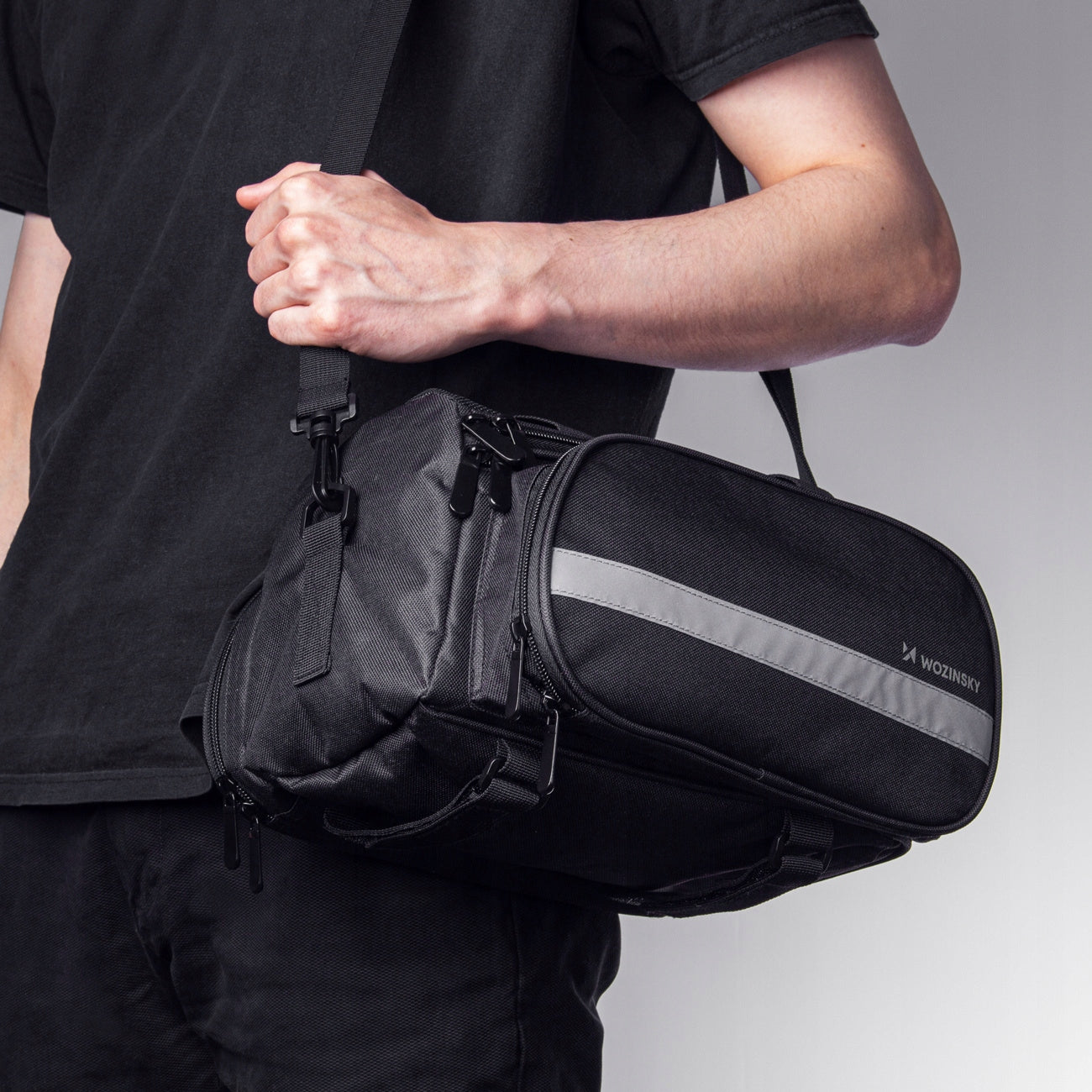 BICYCLE BAG WOZINSKY BICYCLE RACK POUCH REAR TRUNK 21L Kind rear