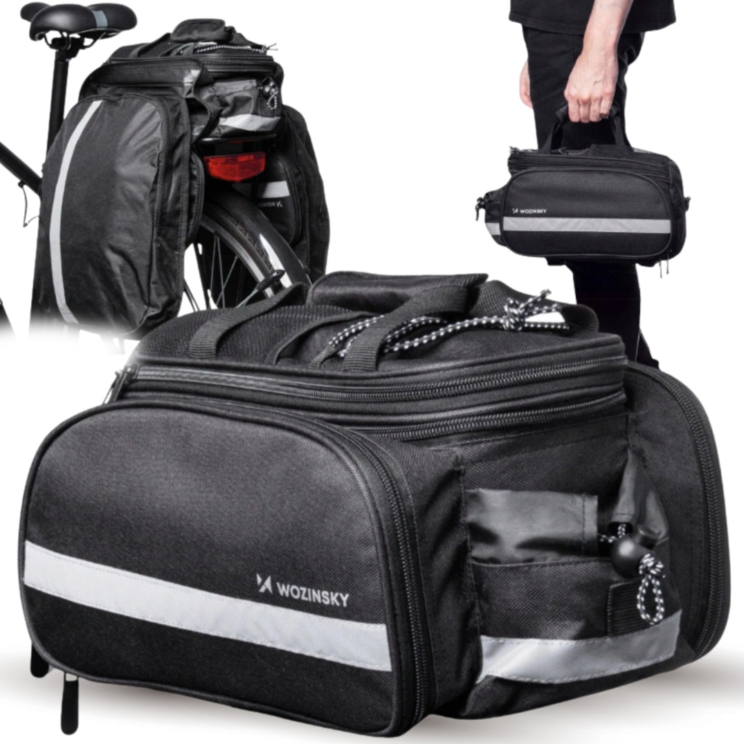 BICYCLE BAG WOZINSKY BICYCLE RACK POUCH REAR TRUNK 21L