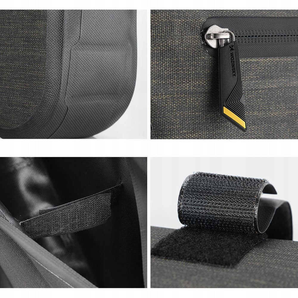 BICYCLE BAG WOZINSKY TRIANGULAR BICYCLE POUCH FOR BICYCLE FRAME ROOMY Brand Wozinsky