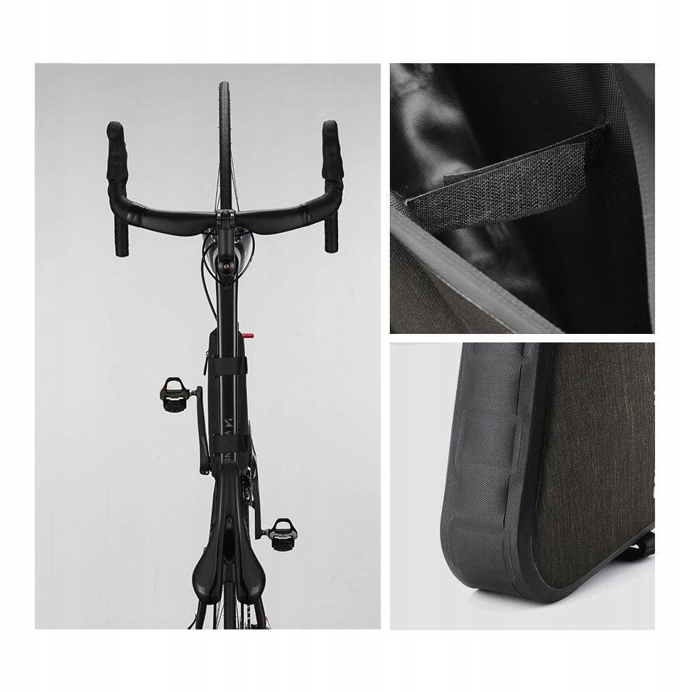 BICYCLE BAG WOZINSKY TRIANGULAR BICYCLE POUCH FOR BICYCLE FRAME ROOMY Kind front