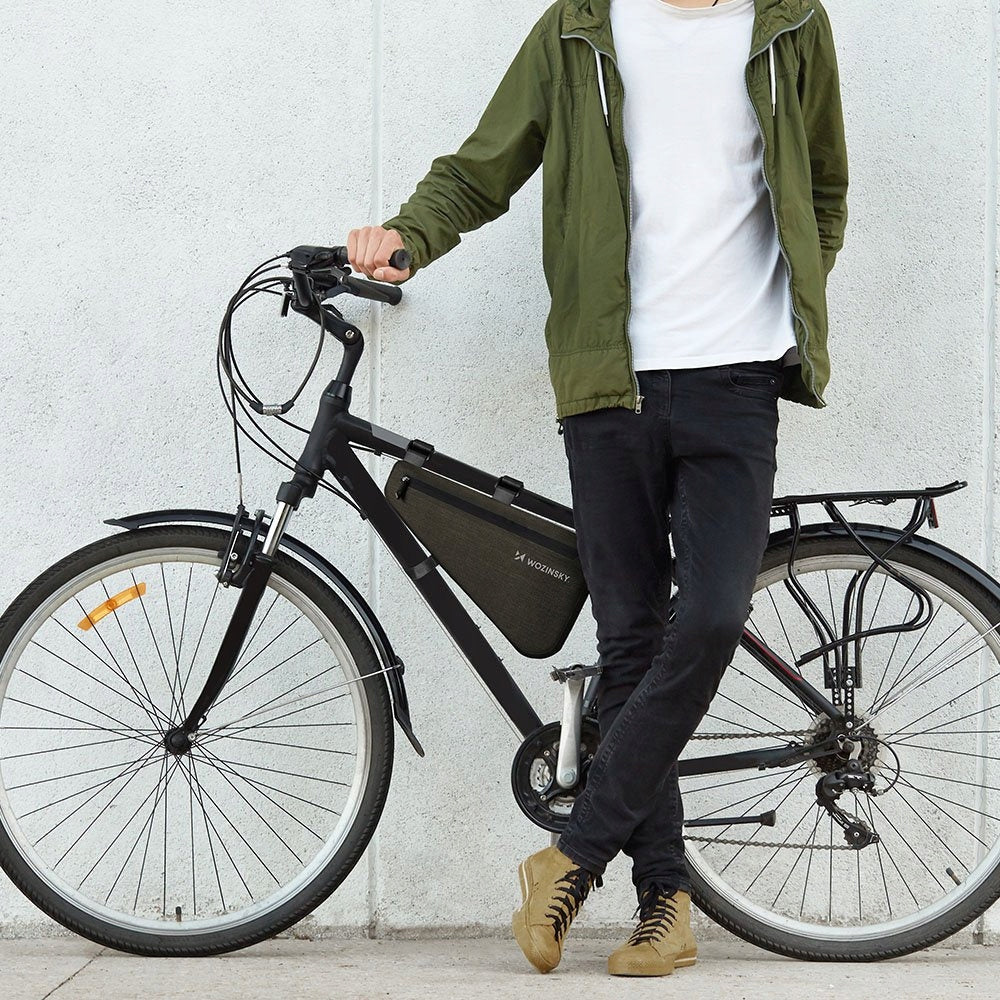 BICYCLE BAG WOZINSKY TRIANGULAR BICYCLE POUCH FOR BICYCLE FRAME ROOMY Manufacturer code WBB15BK