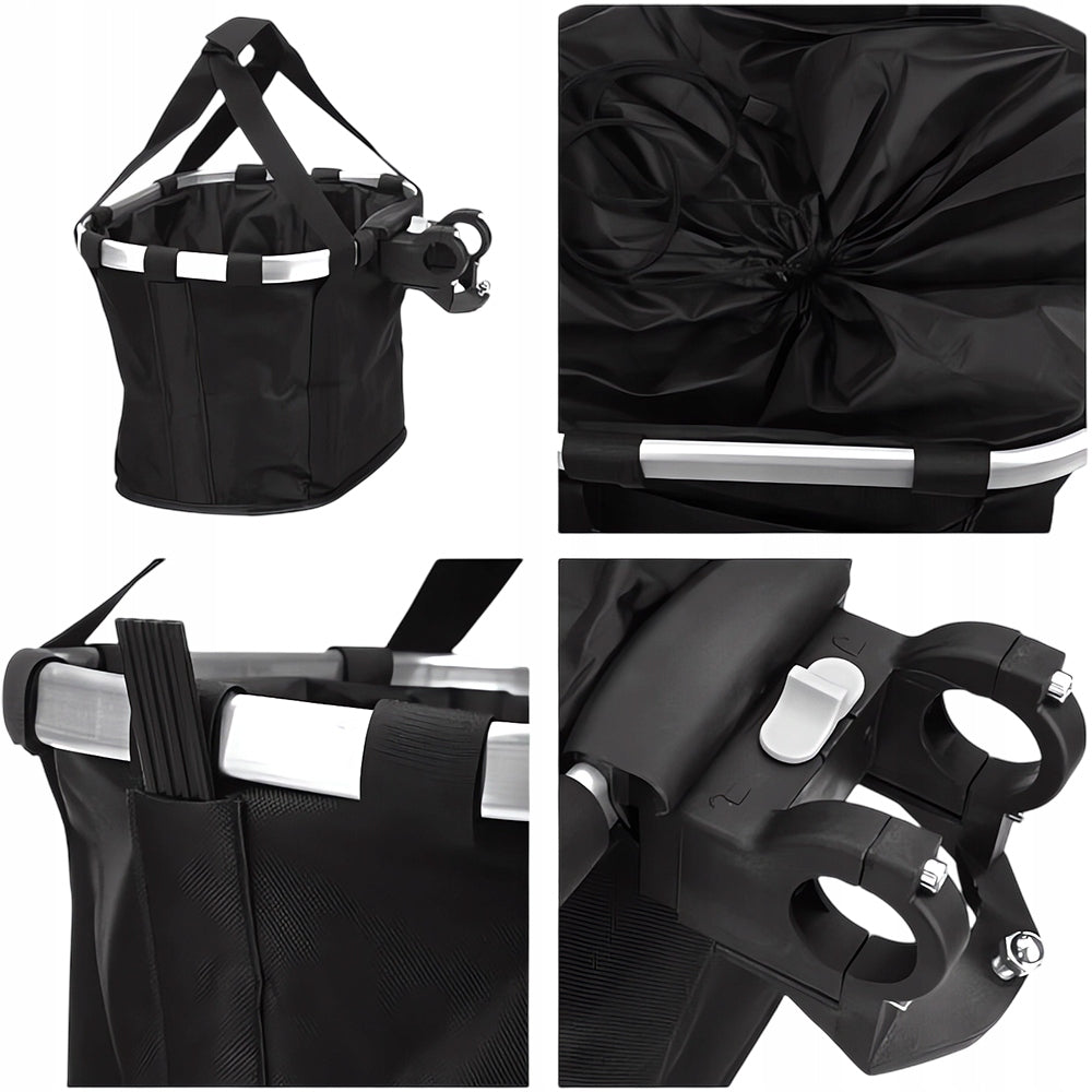 BICYCLE BASKET HANDLEBAR BICYCLE BASKET FOR BICYCLE CLIP-IN BAG + HOLDER Packaging status original