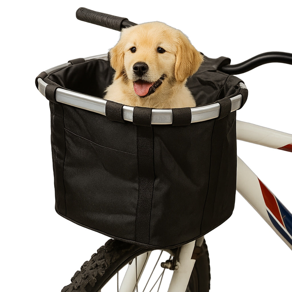 BICYCLE BASKET HANDLEBAR BICYCLE BASKET FOR BICYCLE CLIP-IN BAG + HOLDER