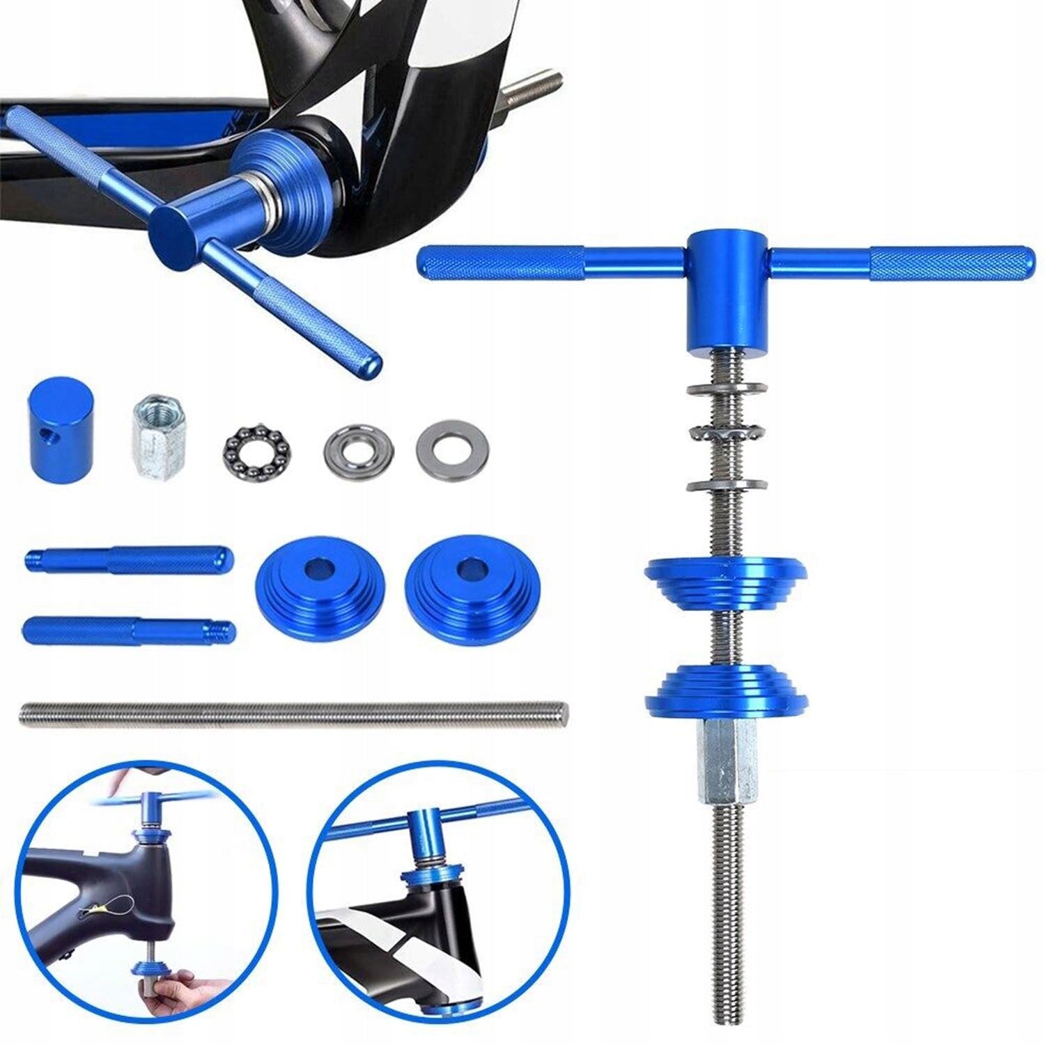 BICYCLE BEARING PRESS SET, ASSEMBLY AND DISASSEMBLY TOOL SET Packaging status original