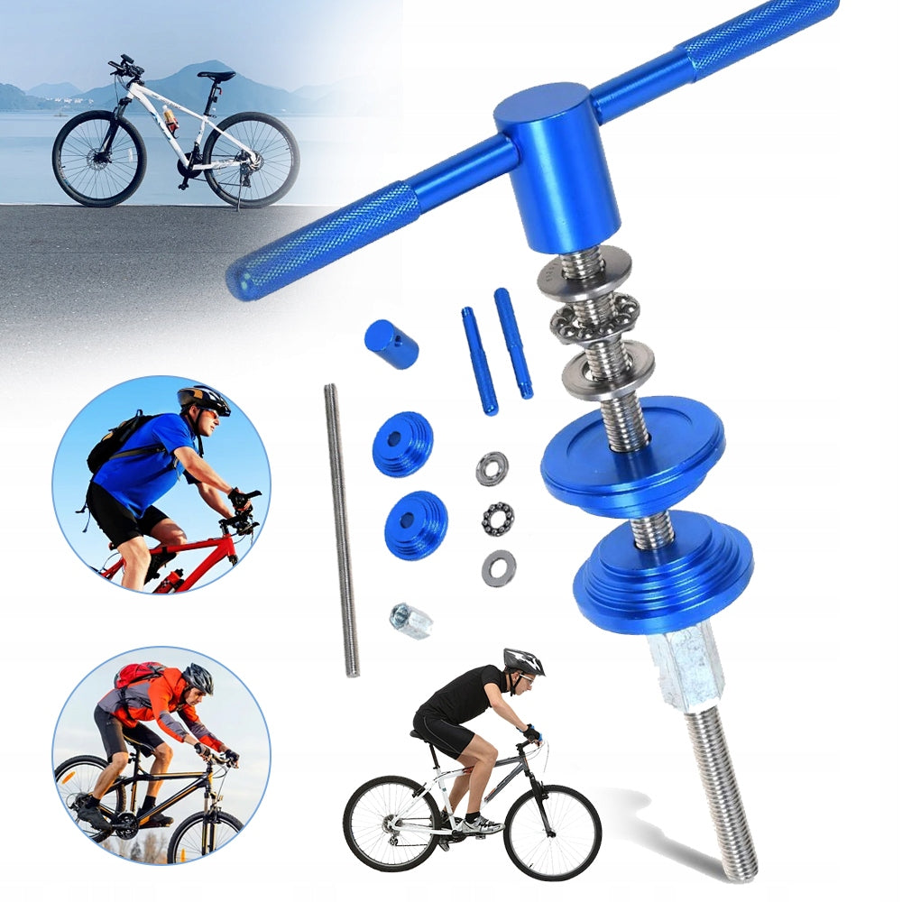 BICYCLE BEARING PRESS SET, ASSEMBLY AND DISASSEMBLY TOOL SET