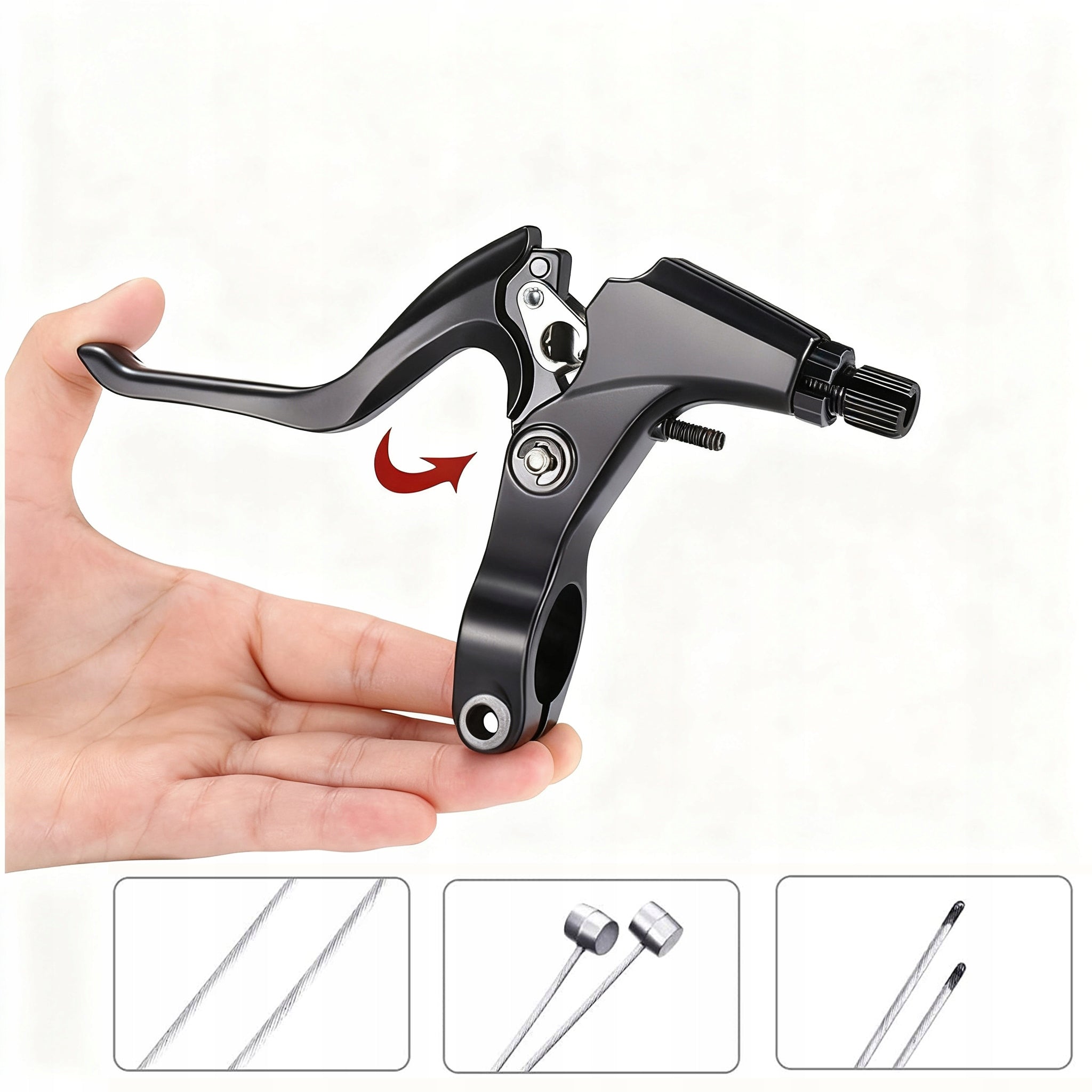 BICYCLE BRAKES FRONT REAR SET OF SHOES V BRAKE PADS SET Product weight with unit packaging 0.58 kg