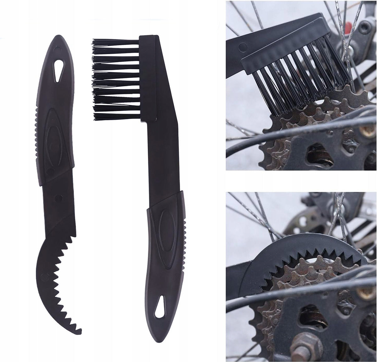 BICYCLE CHAIN CLEANING KIT LUBRICATION RAZOR BRUSH Manufacturer code ZCŁ01 ZESTAW CZYSZCZENIA ŁAŃCUCHA ROWEROWEGO