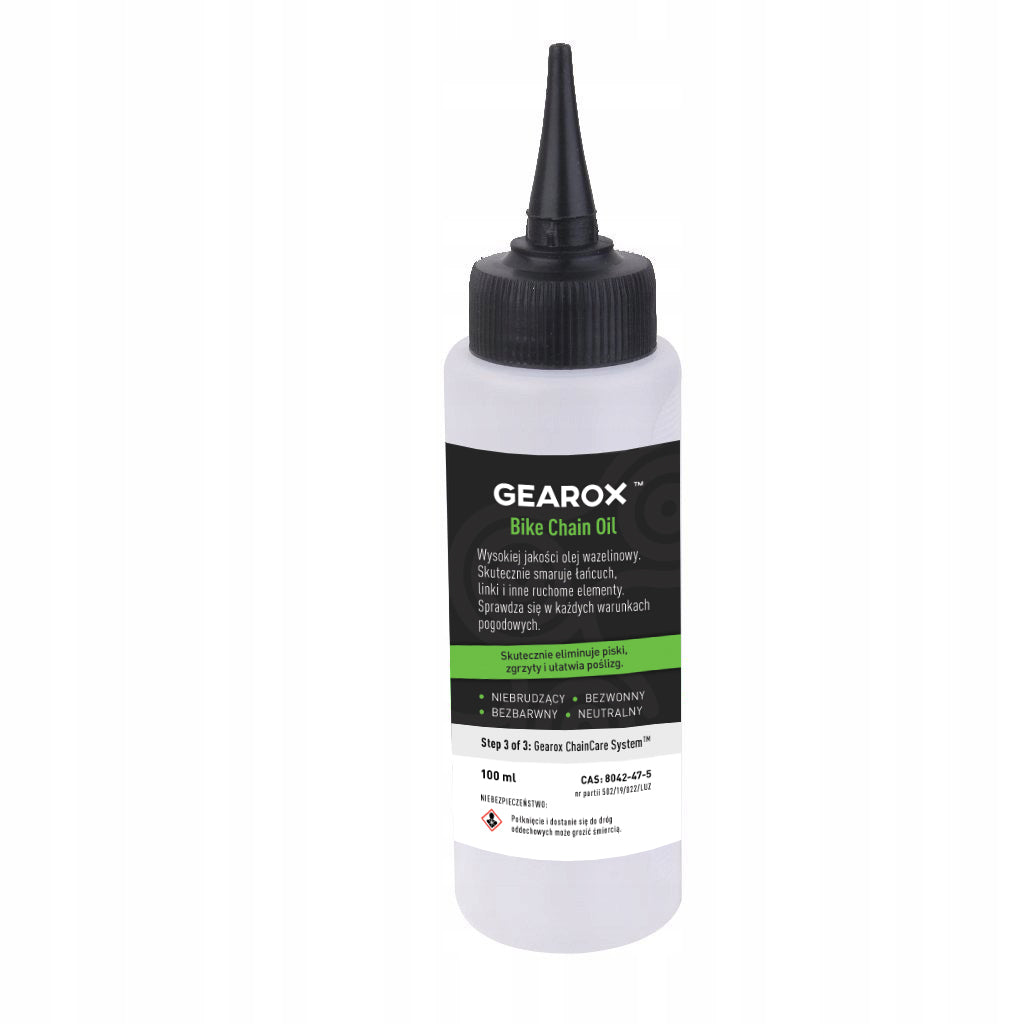 BICYCLE CHAIN LUBRICATION OIL GEAROX FOR ALL CONDITIONS 100ml