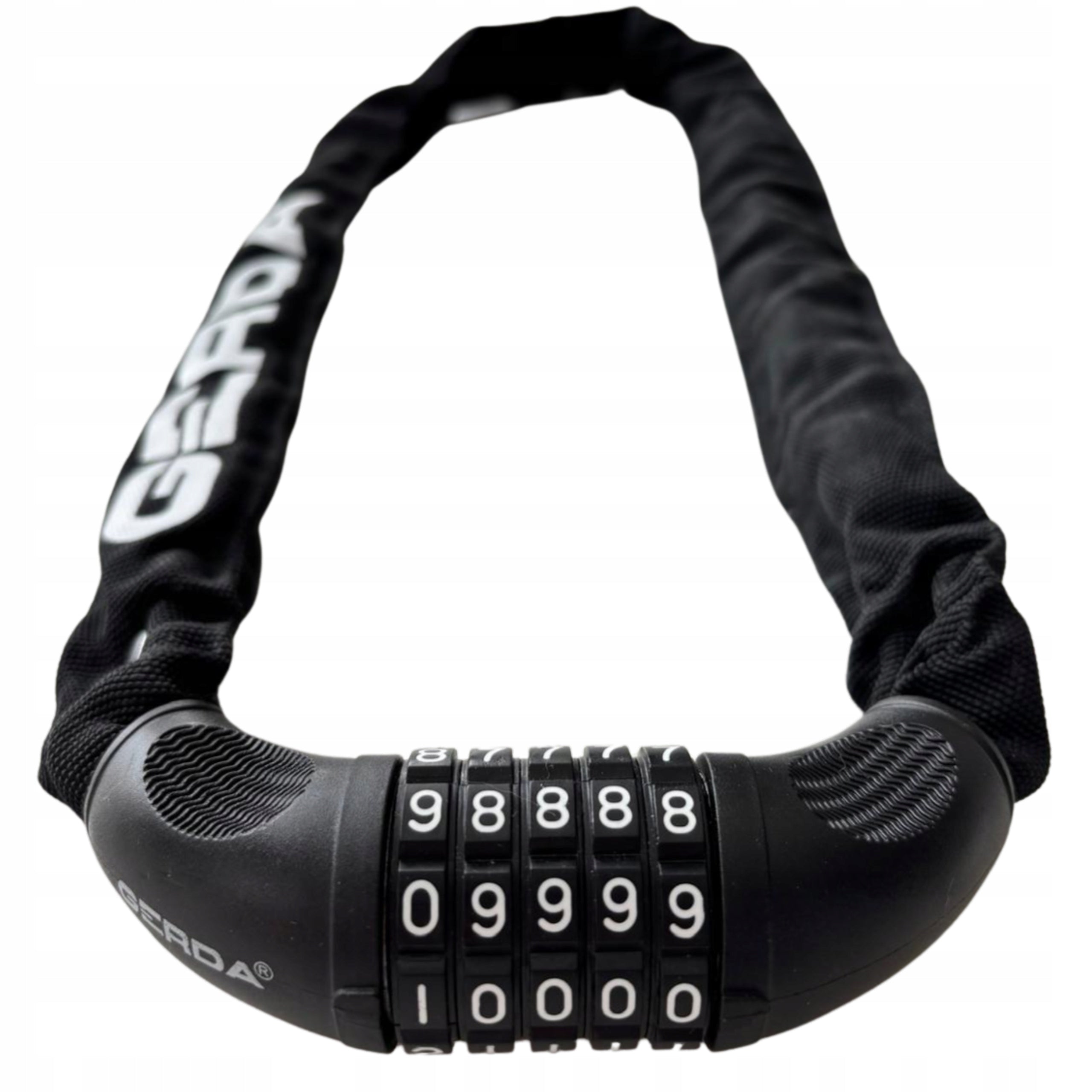 BICYCLE CIPHER CLASP BICYCLE PROTECTION strong black GERDA Packaging status original