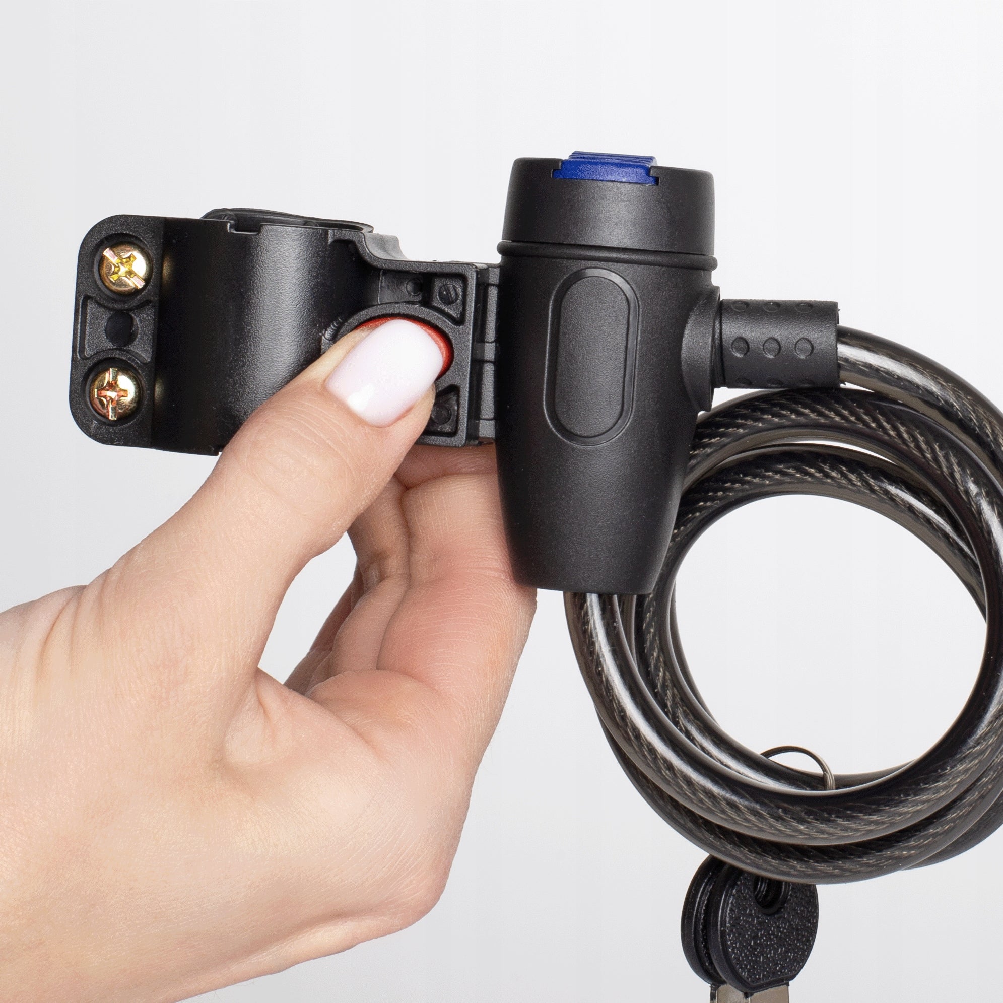 BICYCLE CLASP CABLE SECURITY LOCK FOR BICYCLE WITH KEY Lock type key lock