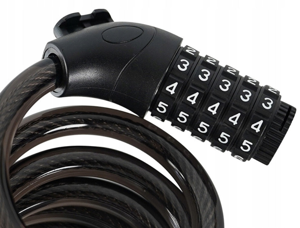 BICYCLE CLASP CIPHER CORD FOR BICYCLE SCOOTER LOCK SECURITY Brand Artnico