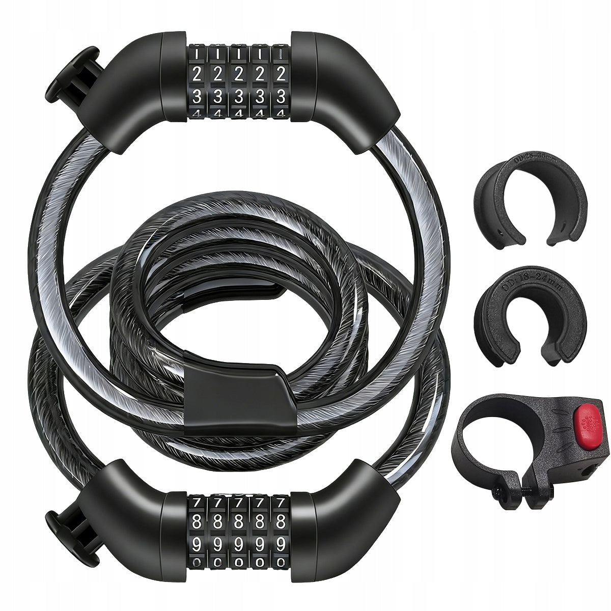 BICYCLE CLASP CIPHER SECURING LOCK FOR BIKE STRONG Brand no brand