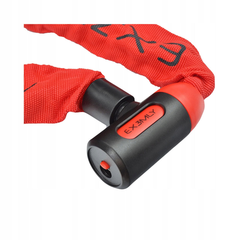 BICYCLE CLASP CLOSURE SECURITY CHAIN KEY EX3MLY RED Manufacturer code TY759 RED - 2347 C