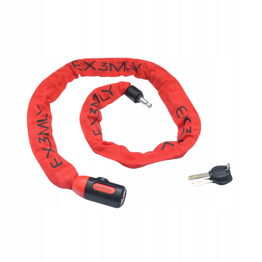 BICYCLE CLASP SCOOTER CLOSURE SCOOTER CHAIN KEY RED Model L233798X3M
