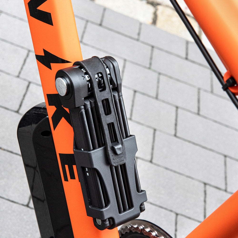 BICYCLE FOLDING CLASP 108cm 7mm PER CODE WITH HANDLE MUVIKE FOLD 1000/7C Kind folding lock