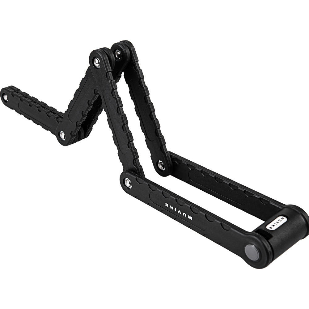 BICYCLE FOLDING CLASP 95cm 7mm WITH KEY WITH HANDLE MUVIKE FOLD 950/7K Color black