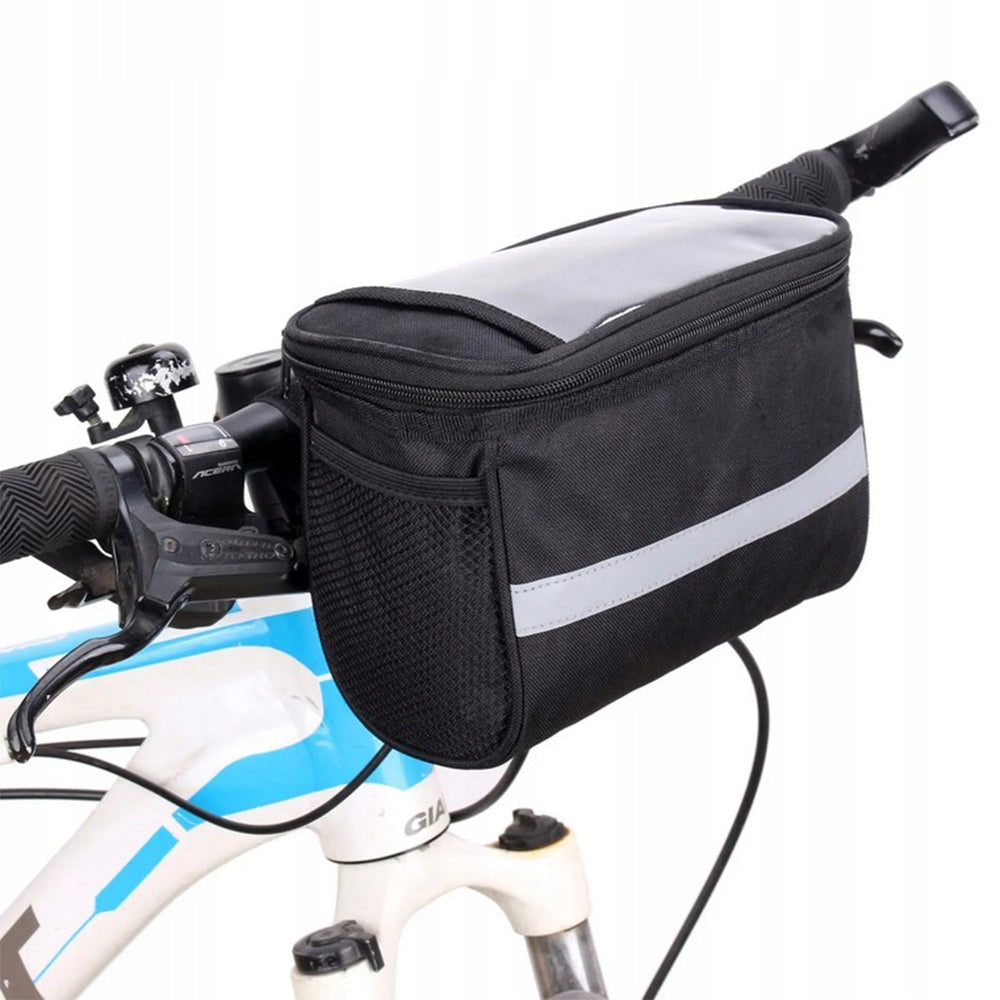 BICYCLE HANDLEBAR BAG BICYCLE POUCH 3,5L CASE PHONE WATERPROOF