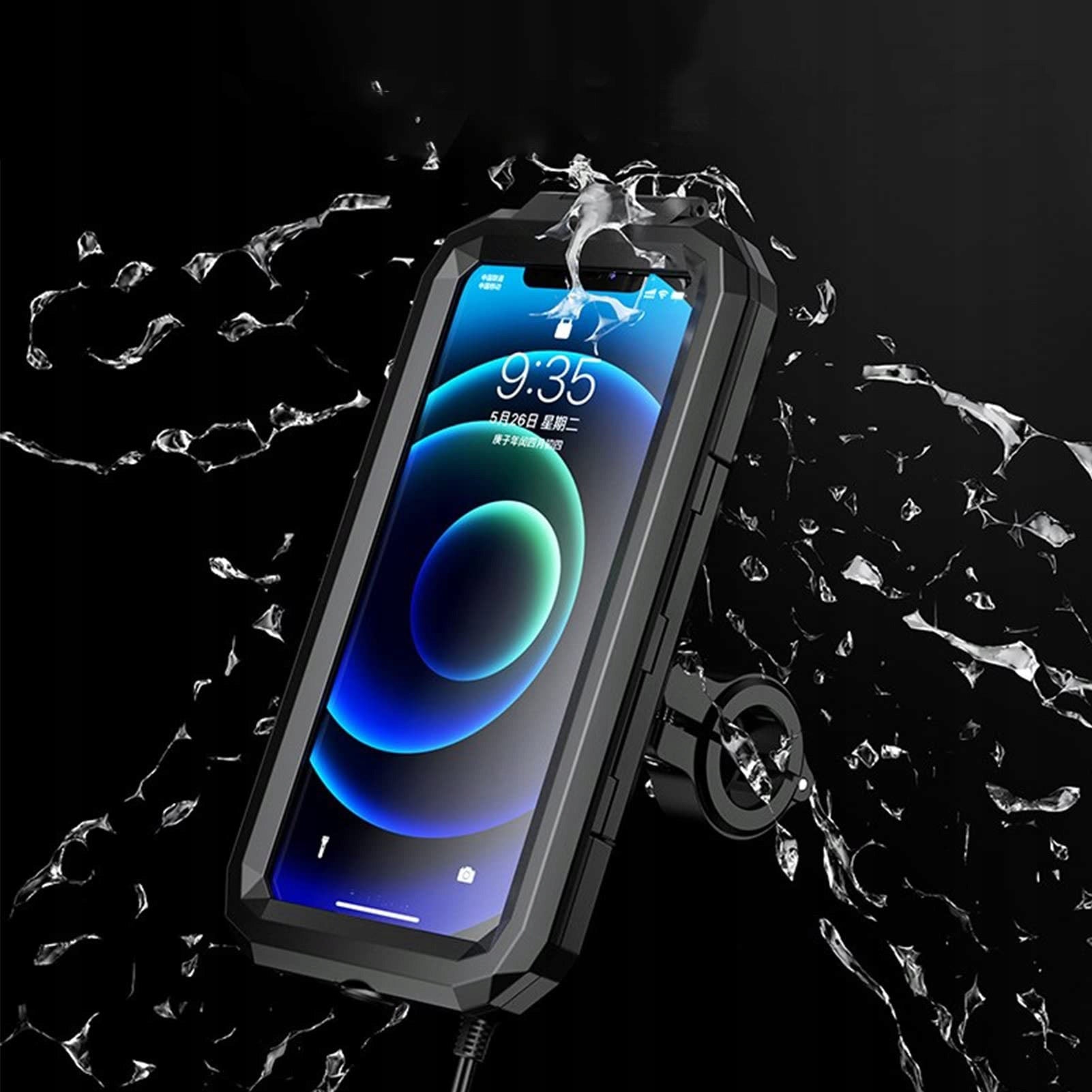 BICYCLE HANDLEBAR BAG, WATERPROOF MOTORCYCLE BIKE PHONE HOLDER Packaging status original