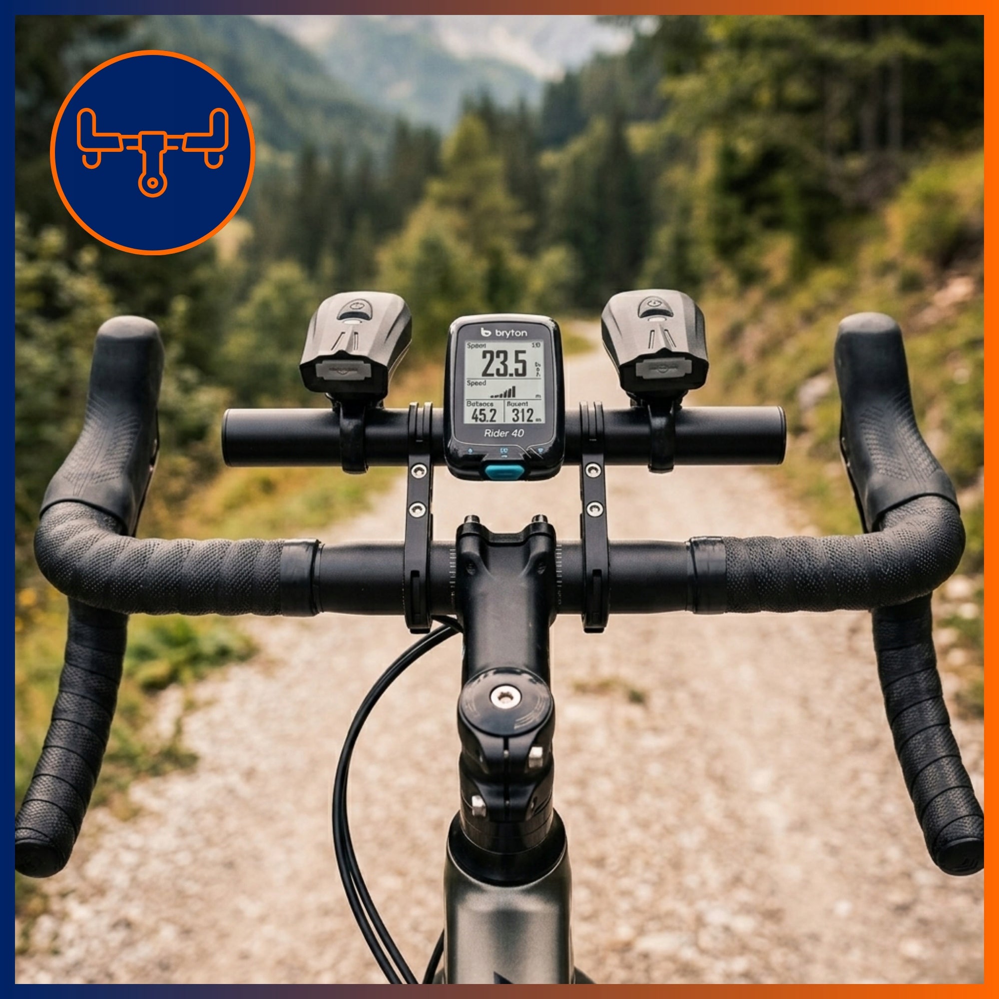 BICYCLE HANDLEBAR EXTENSION 20 CM Packaging status original