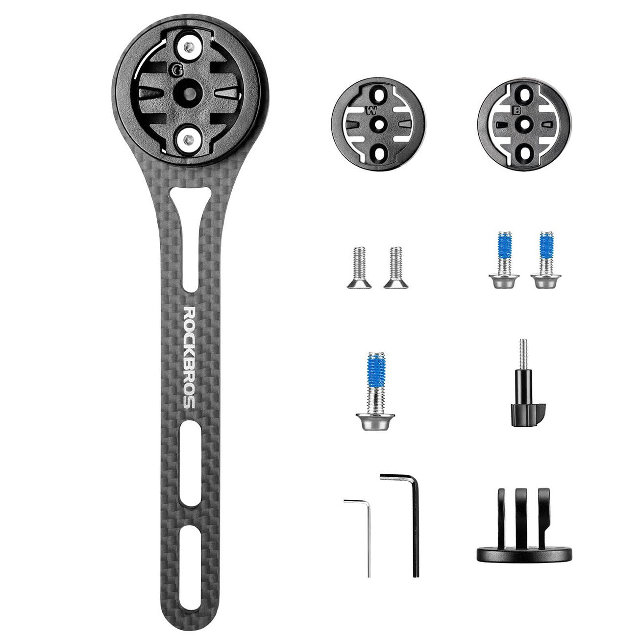 BICYCLE HANDLEBAR MOUNT FOR CAMERA LAMP COUNTER FOR GARMIN ROCKBROS Packaging status original