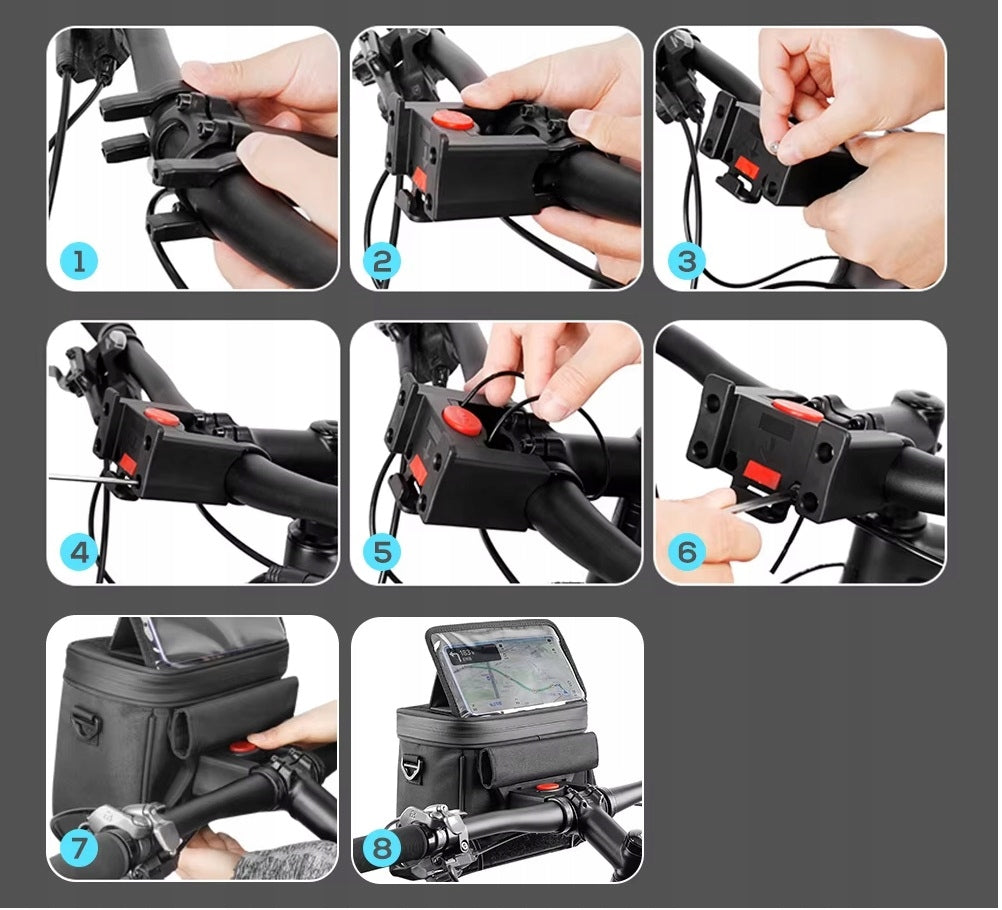 BICYCLE HANDLEBAR POUCH BICYCLE BAG CASE PHONE CASE Manufacturer code 05966